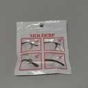 MOLDERP Glasses Ear Grip - Eyeglasses Temple Tip Sleeve Retainer,Anti-Slip Comfort Glasses Retainers For Spectacle, 12 Pairs (Clear)