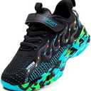 Qvxkd Boys Sneakers Shoes Girls Running Breathable Lightweight Kids 33 Size