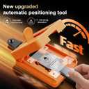 Apple Watch Series 9/8/7 41MM Screen Protector [Automatic Alignment Tool] Flexible HD Transparent Film, Anti-Scratch, Bubble-Free, Waterproof, Touch Sensitive [Non-Glass] 3PCS (46MM)