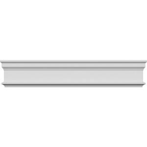 Endurathane Holmdel Crosshead, 38" Bottom Width x 39 1/2" Top Width x 4 5/8"H x 1 1/8"P, Factory Primed