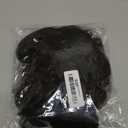 Curly Synthetic Hair Wig Clip Extensions for Women Light Brown Jaw Clip Ponytail Hairpiece Comfortable and Natural Look for Daily Wear and Special Occasions