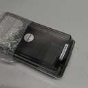 MaxGear Business Card Holder Desk, Large Plastic Business Card Box with Lid