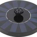 Water Fountain Pump, 7V Outdoor Solar Powered Fountain Pump Suit for Gardens Birdponds Small Pools Decoration