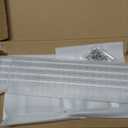 Towel Rack for Bathroom, Double Towel Bar 24Inch, Stainless Steel Bathroom Towel Holder, Double Towel Hanger Wall Mounted Towel Rod, Bathroom Towel Rack(Brushed Nickel)