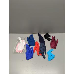 10PC colorful 3 finger right hand gloves