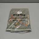 Wonnitar 2x3 Boho Bathroom Rugs Non Slip Washable Kitchen Rug, Green Floral Small Area Rugs for Entryway, Low Pile Soft Door Mat Indoor Entrance Throw Carpet for Bedside Laundry Room (Green,2'x3')