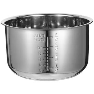 TUIBELYN Stainless Steel 5L Rice Cooker Pot Electric Pressure Cooker Liner Portable