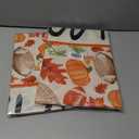 2 x Fall Garden Yard Flag 28 x 40 Inch Outside Double Sided Burlap Pumpkin Rugby Maple Leaf Welcome Flag Farmhouse Holiday Patio Lawn House Outdoor Decorations (Multicolor)