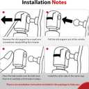 Vepagoo SX140P15 14 inch 15Lb/67N Gas Struts Shocks Lift Support for Leer Camper Shell Truck Toolbox Topper Cap Canopy Door Snugtop Struts Replacement Parts, 2pcs (1 Pair)