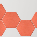 12 Pack Blacklight Acoustic Panels, 14"X 12" X 0.4" Hexagonal Soundproof Wall Panels, Sound Absorbing, Wall Decoration for Esports Room, Bedroom, Glow in the Dark under UV Reactive