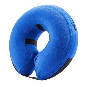 BENCMATE Inflatable Dog Cone Collar Alternative, Soft Dog Cone for Small Medium Large Dogs and Cats, Neck Recovery ECollar Donut Collar After Surgery (Large, Constellation)