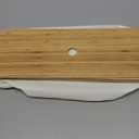 Toilet Paper Storage for Bathroom, Slim Basket Holder with Bamboo Lid, Foldable Organizer with Handle, Freestanding Stand for Small Spaces