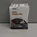 150 W Dashboard Heater for Car, 12 V Portable Car Heater and Defroster, 2 in 1 Fast Heating Auto Fan & Heater That Plug Into Cigarette Lighter, 360 Degree Rotary Base