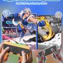 ALAFLY 2-in-1 Grips Compatible with Nintendo Switch 2 Joycons for Fitness Boxing, Anti-Slip Wrist Strap & Wear-Resistant Handle for Switch2 2025