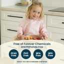 Tiny Twinkle Long Sleeve Bib for Babies & Toddlers | Waterproof Smock Bib for Eating | Machine Washable & Mess-Proof Feeding Essentials | Newborn Shower Gift (Dinosaur, 624M)