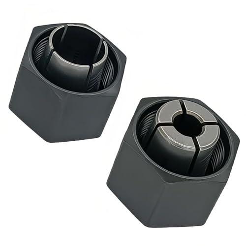 Replace for Dewalt 326286-04 DW6212 DW6214 DW618 Router Hitachi 323-293, Bosch 2610906283 Skil 2823121001 (1/​​2-inch) 12.7mm and（1/4-inch） 6.35mm Collet Chuck and Nut
