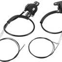 Right Power Sliding Door Cable Kit - Compatible for Honda Odyssey EX, EX-L, LX, Touring 3.5L V6 - Gas 2005-2010 - Replace Part 72010-SHJ-A21 / 72010SHJA21