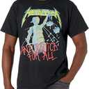 Metallica Mens Justice for All T-Shirt (3X-Large, Black)