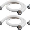 2 Pack Pool Hoses for Above Ground Pools 59"x1.5" With 2 Type B Hose Adapters - Pool Pump Hose Accessories - Above Ground Pool Hose Replacement - Pool Pump Hoses for Above Ground Pools