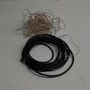 Video Cable - 100 Feet - Black | RG-58 and Transceiver Cable, 50 Ohm, 48 Percent Braided Aluminum Shielding