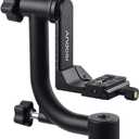 Andoer Heavy Duty Gimbal Head Tripod Head with Arca Swiss Quick Release Plate - Aluminum Alloy, DSLR Max. Load 30Lbs/13.6Kg