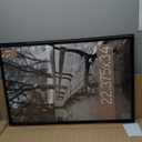 MCS Trendsetter 22.75x34 Poster Frame Black High-Gloss, Vertical & Horizontal Wall Hanging Large Picture Frame for Photos, Posters & Art Prints (1-Pack)