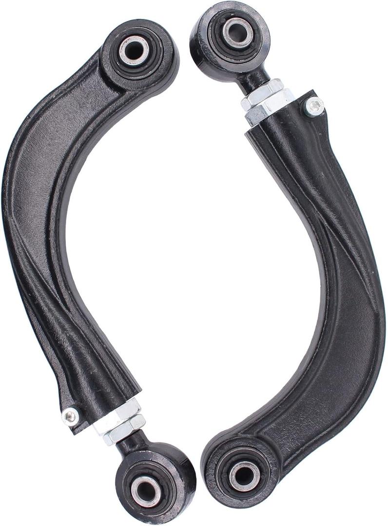 NewYall Rear Upper Left and Right Adjustable Suspension Control Arm Lateral Links for Ford C-Max/Escape 13-18, Focus 00-18 Mazda 3 04-13, Mazda 5 06-15 Volvo C30 08-13, C70 06-13, S40 04-11, V50 05-11