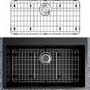 Sink Protectors for Kitchen Sink, Sink Grate Grid for Bottom of Sink, Metal Sink Rack, Bottom Basin Rack, Stainless Steel, 27.5" x 13.5"