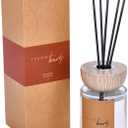 TranquilBeauty Zen Tea Scented Reed Diffusers for Home - Fragrance Scent Sticks - Diffuser Oil Set for Home and Office Decor Long Lasting - Scent Sticks in Oil - Bathroom Scent Diffuser