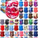 JaGely Summer Neck Gaiters for Men Multi Cooling UV Protection Neck Gaiter for Sun Protection Face Mask Balaclava Motorcycle