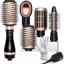 SKIMI Hair Dryer Brush, Hot Air Brush, Blow Dryer Brush Tool Set Straightener/Dryer/Curling Plastic