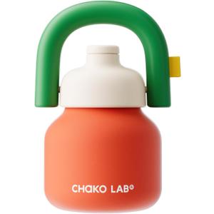 Water Bottle with Straw and Carry Handle | Wide Mouth vacuum insulated stainless steel Bottles | Reusable, leak-proof and BPA-free | 33oz (Green&Red)