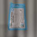 Quickeep USB C to USB C Cable 3FT 2 Pack, Nylon Braided 60W iPhone 17 16 15 Charger Cord, Type C Charger Fast Charging, USBC to USBC Cable for iPhone 15 16 Pro Plus Pro Max/iPad Pro/Air (White)