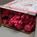 SpringFlower Fort Building Kit for Kids,STEM Construction Toys, Educational Gift for 4 5 6 7 8 9 10 11 12 Years Old Boys and Girls, Ultimate Creative Set for Indoor & Outdoors Activity, 200 Pcs, Pink