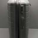 Samsonite Freeform 2-Piece Luggage Set - Carry-On & Large Checked Luggage with Dual Spinner Wheels - Durable Polypropylene Hard-shell - TSA Lock, Airline-Approved - Expandable Hard Shell - Light Grey