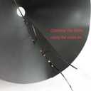 Kunjocy Wrap Around Squirrel Baffle, 16inch Bird Feeder Protects Hanging Bird Feeders & Poles, Durable, Not-Rust Plastic