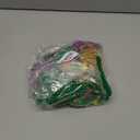 JOYIN 24 Pcs Mardi Gras Bead Necklaces with Pendant, 6 Designs Mardi Gras Necklaces, Gold Green Purple Beads Necklace Dress Up Costumes for Mardi Gras Party Decorations Supplies