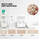 ILANGO Bathroom Rugs 30" × 20", Extra Soft Absorbent Microfiber Bath Rugs