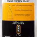 Hopkins Towing Solutions 48255 25' 4 Wire Flat Trailer Side Y-Harness Connector