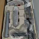 Moen Meena Matte Black One-Handle Single Hole Modern Bathroom Sink Faucet with Optional Deckplate and Drain Assembly, 84794BL