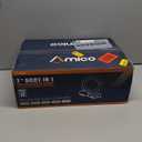 Amico 12 Pack 7 Inch 5CCT Ultra-Thin LED Canless Recessed Ceiling Light with Junction Box, 2700K/3000K/3500K/4000K/5000K Selectable, 15W=100W, 1300LM High Brightness, Dimmable Wafer Downlight, ETL&FCC (White)