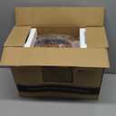 Vinyl Record Player 3-Speed Bluetooth Suitcase Portable Belt-Driven Record Player with Built-in Speakers RCA Line Out AUX in Headphone Jack Vintage Turntable Brown