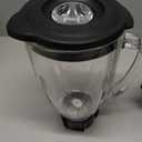 6 Cup Blender Glass Jar with BladeIncluding 1 glass jar with lid 1 4fins blade 1 blender jar base 3pcs seal gasket. Replacement Parts for Oster Osterizer (NOT fit Pro, Master or Versa models)