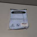 Dwnval Womens Basic Summer Short Sleeve Crewneck T Shirt Raglan Ribbed Knitted Slim Fit Casual Going Out Tops (Blue, XL)