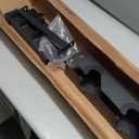 Fitvids 100 LB Rubber Coated Hex Dumbbell Set with Storage Rack, 5-25LB Hand Weight Set with Anti-Slip Grip for Home Gym