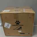 Dog Stairs & Ramp for High Bed & Couch,22.8" 6-Step Foldable Split Ottoman