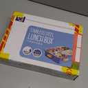 Bento Lunch Box for Kids & Adults - 1200ml 304 Stainless Steel Bento Box, 3 Compartments, Airtight & Leak-Proof Lunchbox, BPA-Free Food Container, Free Cutlery Set, Portable for School & Work - Blue