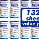 Lint Rollers for Pet Hair Extra Sticky, 1320 Sheets (12 Refills Mega Value Set), Portable Pet Lint Remover for Clothes, Furniture, Carpet, Dog & Cat Hair Removal