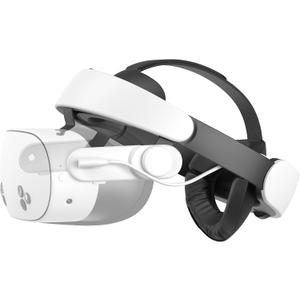 KIWI design H4 Boost Comfort Battery Head Strap Accessories for Meta/Oculus Quest 3/Quest 3s, Dual Fast Charge The VR Headset and Battery Strap in 2.5h, Halo Head Strap Reduce Facial Pressure