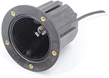 Ironsmith Lighting Products In Ground Well Light Body Only Fixture - Bronze Color, Halogen and LED Bulb Compatible with 36" Lead Wire for 12 Volt Applications